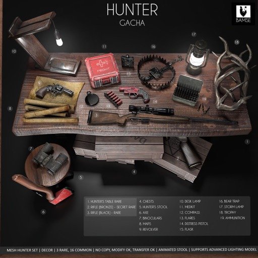 6. :BAMSE: Hunter Gacha - Axe
