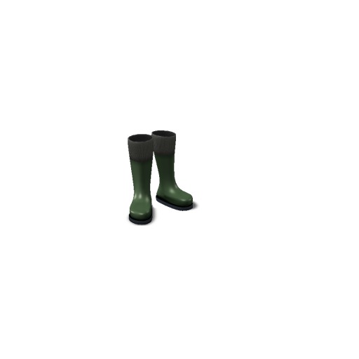Green Wellies Decor
