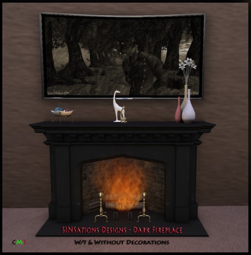 Sinsations_Dark Fireplace black (BOXED)