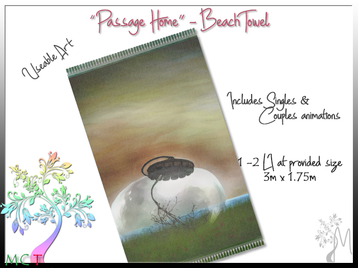 "Passage Home" Beach Towel