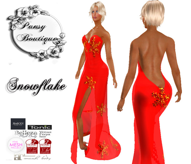 SNOWFLAKE RED