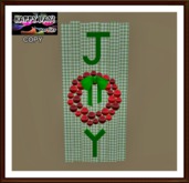 Christmas - JOY Sign Green