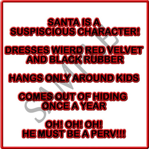 santa wierd gesture mp