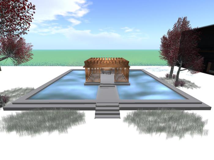 Winter Wonder Water Garden