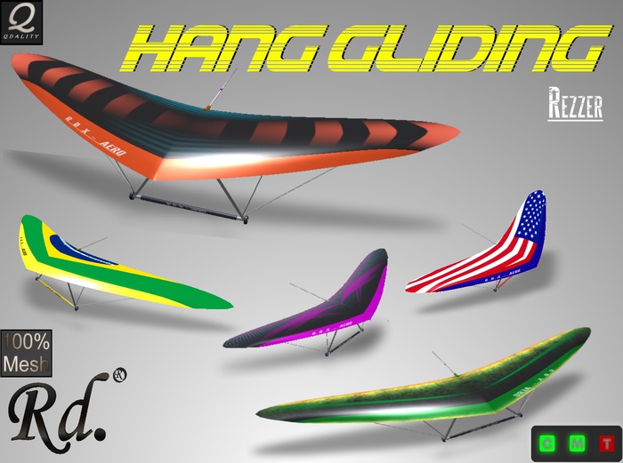 *Hang gliding RDX-AERO (Asa Delta)