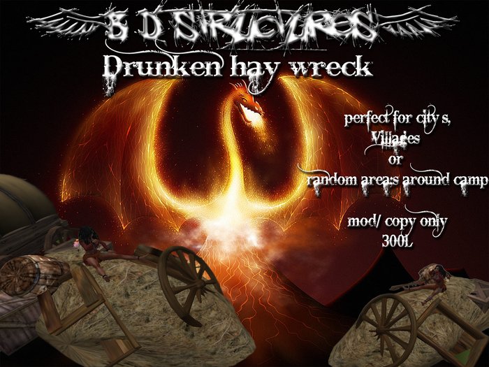 drunken hay wreck