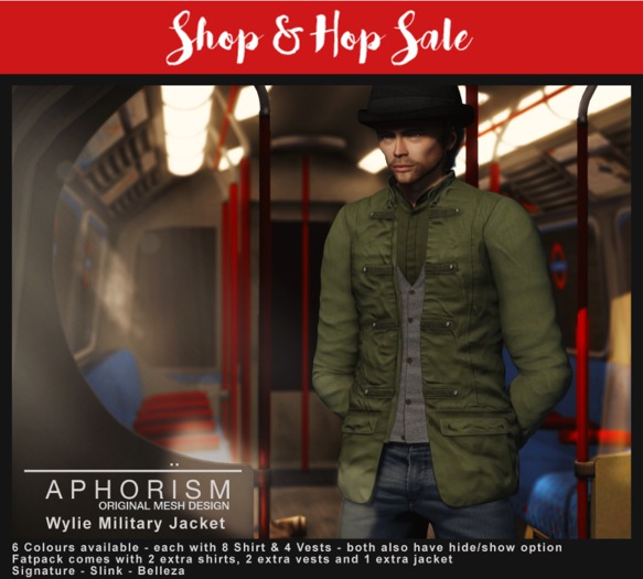 !APHORISM! - Wylie Military Jacket Fatpack - 30% OFF
