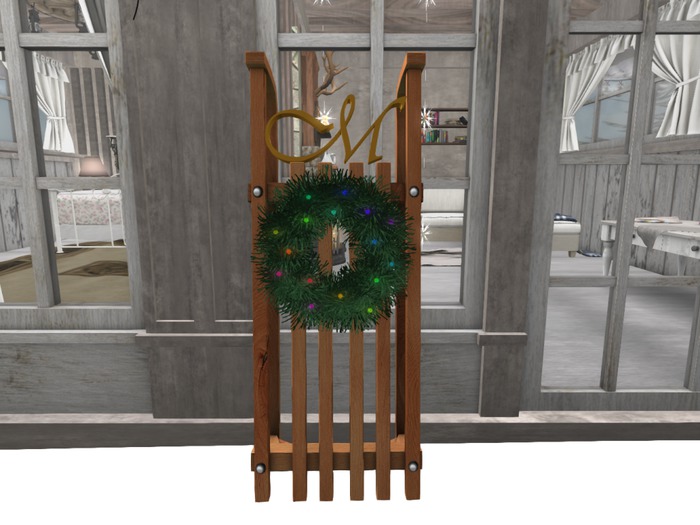 M Christmas Sled