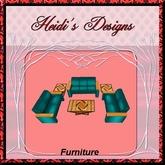 Low prim Regatta Furniture set - Teal