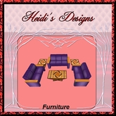 Low prim Regatta Furniture set - Purple