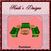 Low prim Regatta Furniture set - Green