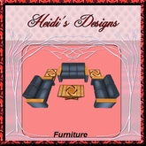 Low prim Regatta Furniture set - Blue