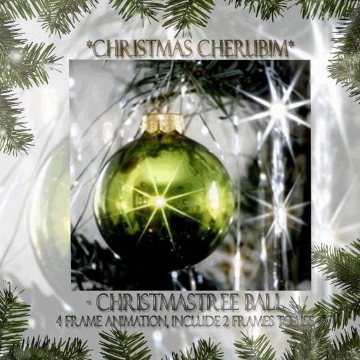 *CC* Christmas Tree Ball Animated Picture 