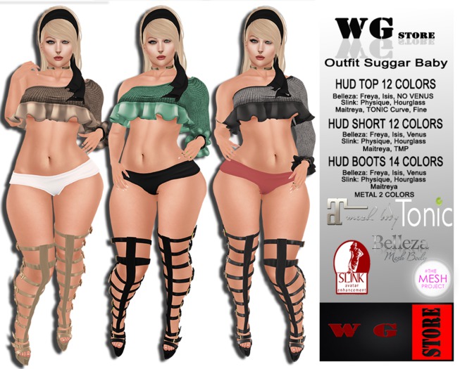 W.G STORE - Outfit Suggar Baby