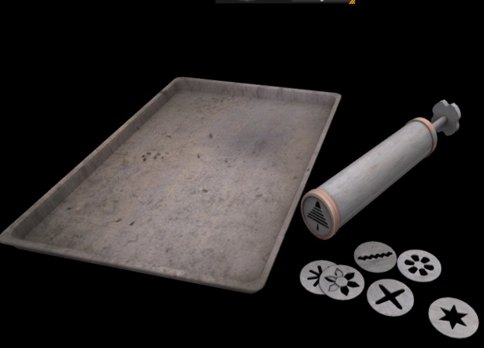 *Second Spaces* Ready to Bake - cookie press RARE