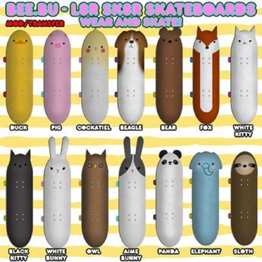 Bee.Bu - L8r Sk8r - Fox (Wear!)