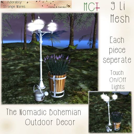~ASW~ The Nomadic Bohemian Outdoor Decor