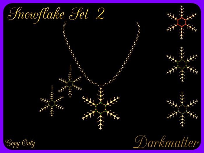 Snowflake Set 2