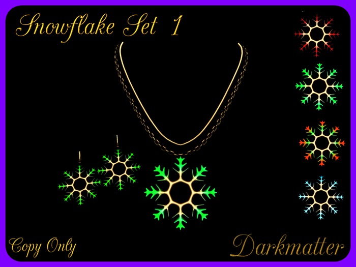 Snowflake Set 1