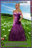 ~LP~Aspasia Gown [Boxed]  Glitter Pink