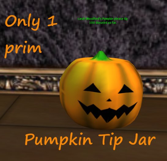Pumpkin Tip Jar