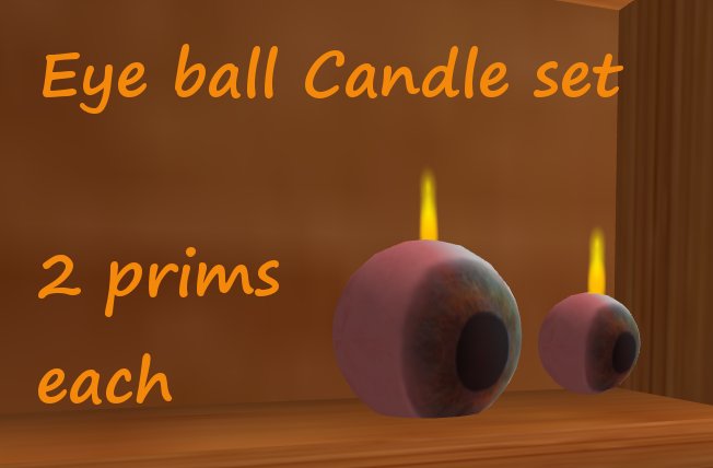 Eye ball Candle Set