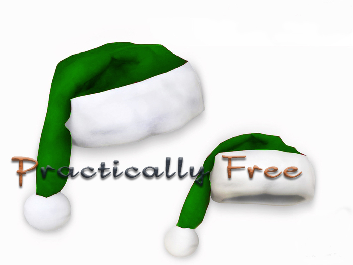 Mesh_Santa's Hat green