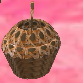 Wicker Basket 3 by Em Larsson