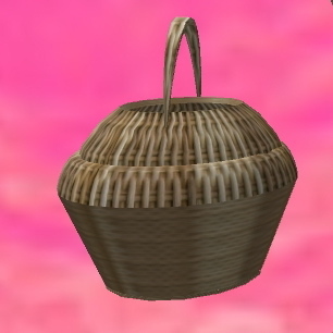 Wicker Basket 2 by Em Larsson