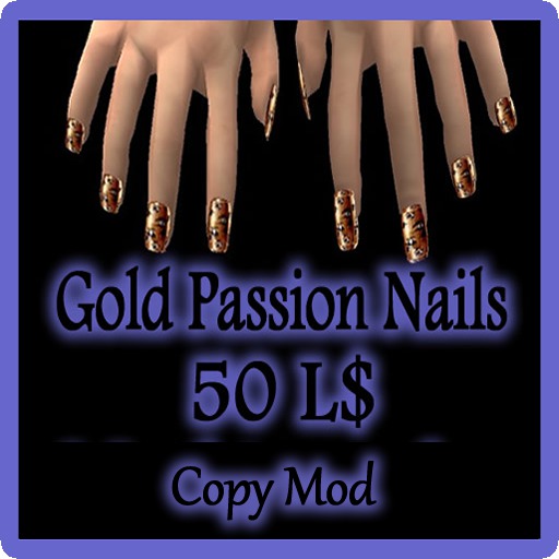 Gold Passion Nails mp