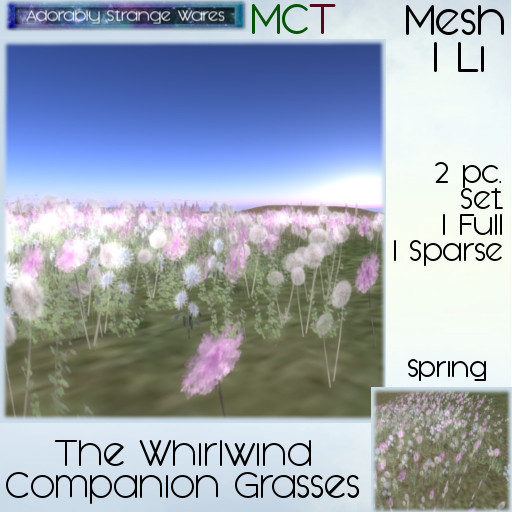 ~ASW~ The Whirlwind Companion Grasses- Spring