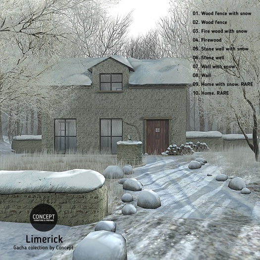 Concept} *02. Limerick. Wood Fence