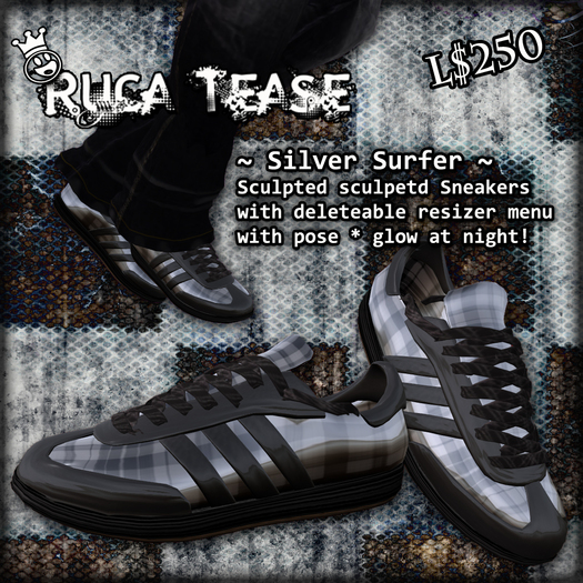 Sneakers, Shoes ~ Silver Surfer ~ by Ruca Tease -- \(-_-)/ -- BAG