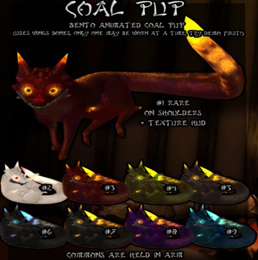 #5 Wood Coal Pup {egosumaii}