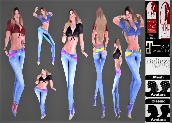 NFS 0010 skinny jeans dress box