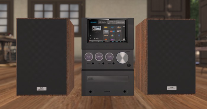 C.M. Mini Stereo Music Player