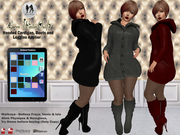 .:H.F LOREN WINTER OUTFIT (HUD TEXTURE CHANGE)