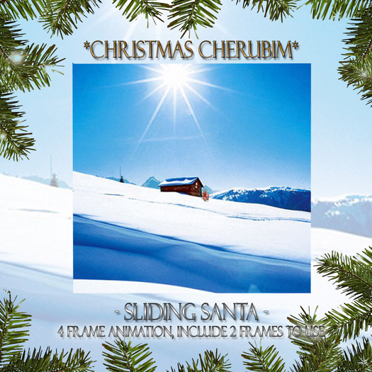 *CC* Sliding Santa Animated Picture 