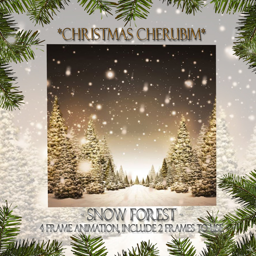 *CC* Snow Forest Animated Picture 