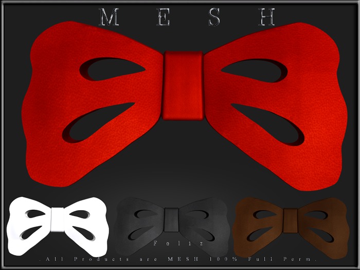 [Feliz] Ribbon 02 - Mesh - Full Perm