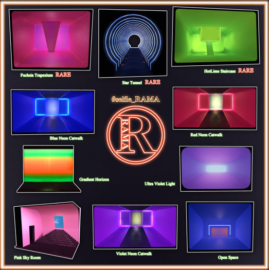 RAMA - #selfie_RAMA Violet Neon Catwalk