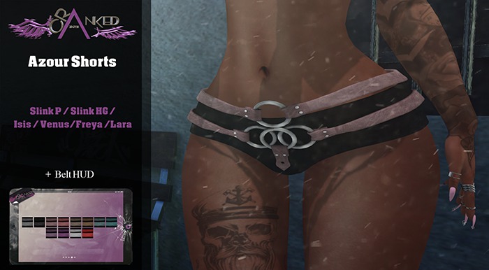 #Cranked# Azour Shorts