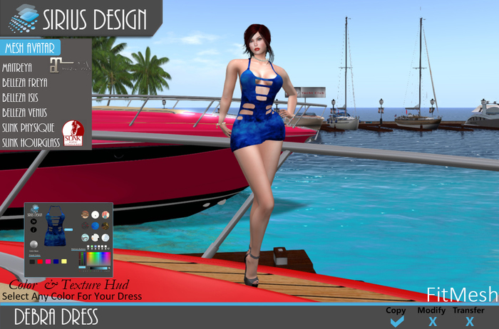 Sirius Design Debra Dress Boxed