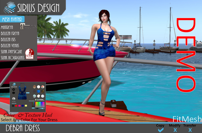 Sirius Design Debra Dress Boxed ==DEMO==