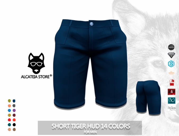 Short Tiger - 14 Colors (HUD)