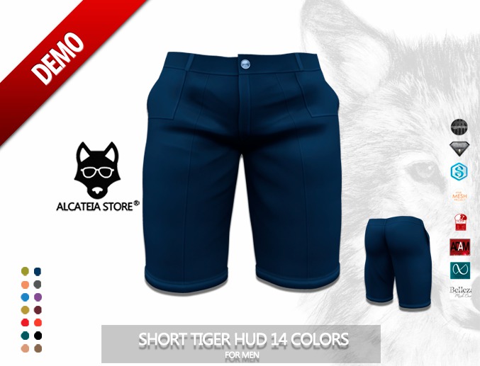 [DEMO] Short Tiger 14 Colors (HUD)