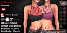 GAS [Halter Top Johanna - 11 Colors wHUD FATPACK]