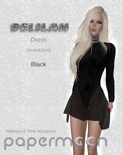PaperMoon DELILAH Dress - Black