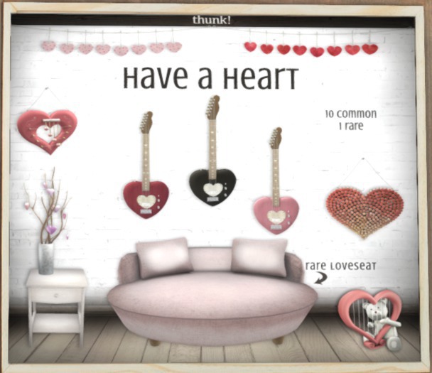 Thunk! Branches with Hearts BOX