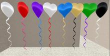 TM Heart Party Balloons - Touch Parts to Change Color - Birthday - Valentine - Celebration